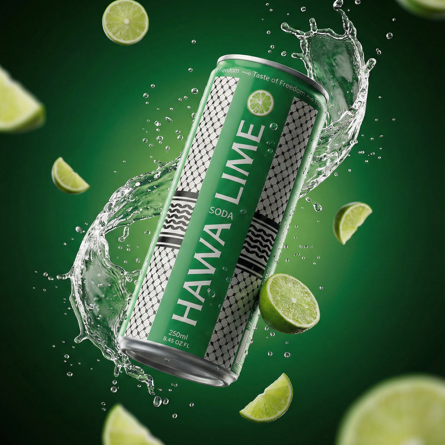 Hawa Soda (Lime) 1 Case 24Ps