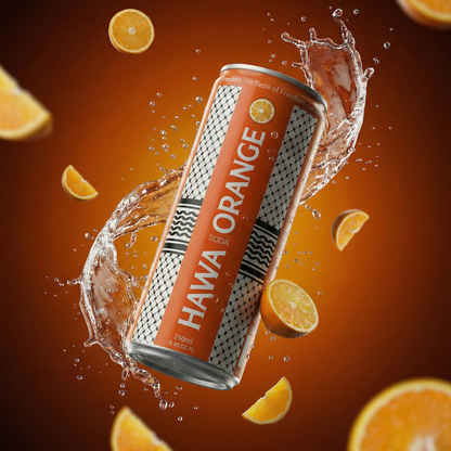 Hawa Soda (Orange) 1 Case 24Ps